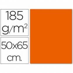 Cartulina Guarro naranja mandarina 50x65 cm 185 grs