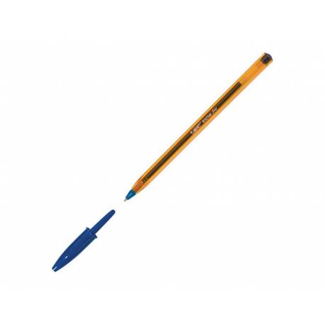 Boligrafo Bic Cristal Naranja color azul 0,30 mm (44326)