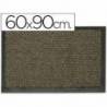 Alfombra fast-paperflow antipolvo gris basic 60x90 cm