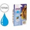 CARTUCHO INK-JET EPSON T0712 COLOR CIAN C13T07124012