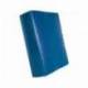 Carpeta de proyectos Liderpapel de carton con gomas azul 9 cm