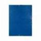 Carpeta de proyectos Liderpapel de carton con gomas. Folio. azul. 5 cm