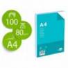 100 Hojas Papel Liderpapel Din A4 80 gr