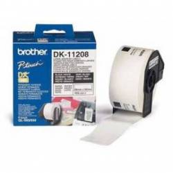 Etiqueta adhesiva brother dk11208 -tamaño 38x90 mm para impresoras de etiquetas QL-400 etiquetas