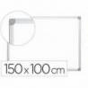 Pizarra Blanca laminada con marco de aluminio 150x100 Q-Connect