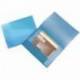 Carpeta de gomas lomo flexible con solapas Liderpapel Din A3 color azul