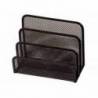 Soporte para cartas rejilla Q-connect color Negro