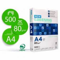 Papel Din A4 Greening 80gr 500 Hojas