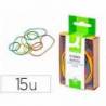 Gomillas elasticas de colores marca Q-connect