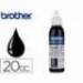 Tinta Brother Negro para sellos automaticos de 20 cc