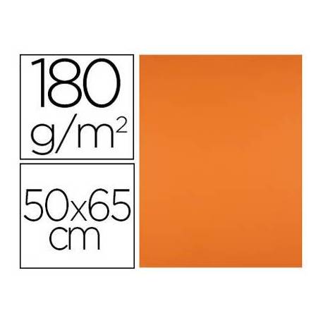 Cartulina Liderpapel 180 g/m2 naranja