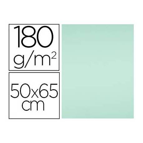 Cartulina Liderpapel color verde 180 g/m2