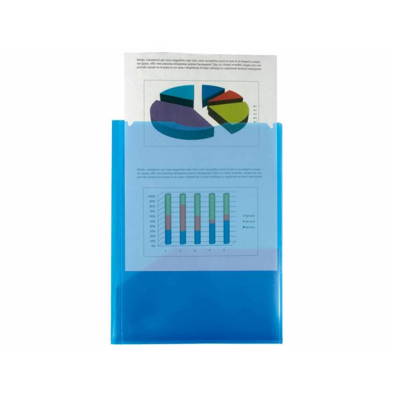 DURABLE Hunke & Jochheim - Carpeta (formato DIN A4), Color Azul