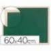 Pizarra Q-Connect verde marco de madera 60x40 cm