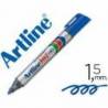 Rotulador Permanente Artline 107 color Azul Punta Redonda