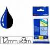 Cinta Brother TZE-531 12mm (ancho) x 8m (largo) laminada azul/negro