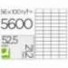 Etiquetas Adhesivas marca Q-Connect 52,5 x 21,2 mm