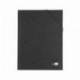 Carpeta clasificadora carton Paper Coat Liderpapel Folio negro