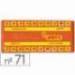 Plastilina Jovi color Naranja mediano 150 gr