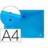 Carpeta tamaño sobre Liderpapel con cierre de broche Color azul