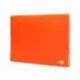Carpeta clasificadora fuelle Liderpapel DIN A4 poliporpileno 13 departamentos color naranja