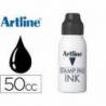 Tinta tampon marca Artline negro de 50 cc