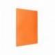 Carpeta escaparate Liderpapel DIN A4 poliporpileno con 20 fundas color naranja