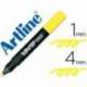 Rotulador Artline fluorescente EK-660 punta biselada amarillo