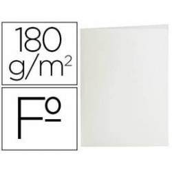 Subcarpeta de cartulina Liderpapel tamaño folio blanco 180g/m2