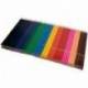 Lapices de colores Liderpapel School Hexagonal Colores Surtidos Caja de 144 unidades