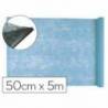 Entretela Liderpapel 25g/m2 rollo de 5m color Celeste