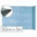 Entretela Liderpapel 25g/m2 rollo de 5m color Celeste