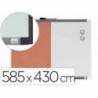 PIZARRA BLANCA NOBO MAGNETICA CON TABLERO DE CORCHO 585X430 MM