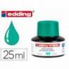 TINTA ROTULADOR EDDING MTK25 CON SISTEMA CAPILAR COLOR VERDE FRASCO DE 25 ML