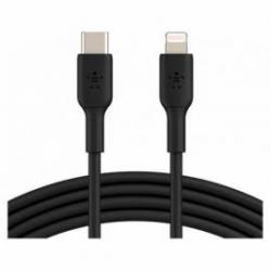 CABLE BELKIN CAA001BT1MBK LIGHTNING A USB-A BOOST CHARGE LONGITUD 1 M COLOR NEGRO