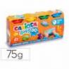 PLASTILINA CARIOCA BABY DOUGH BOTE 75 GR SET DE 8 COLORES SURTIDOS