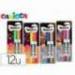 BARRA DE MAQUILLAJE CARIOCA MASK UP NEON / METALLIC CAJA DE 12 COLORES SURTIDOS