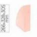 REVISTERO PLASTICO EXACOMPTA AQUAREL MAG-CUBE CORAL PASTEL 266x328x305 MM