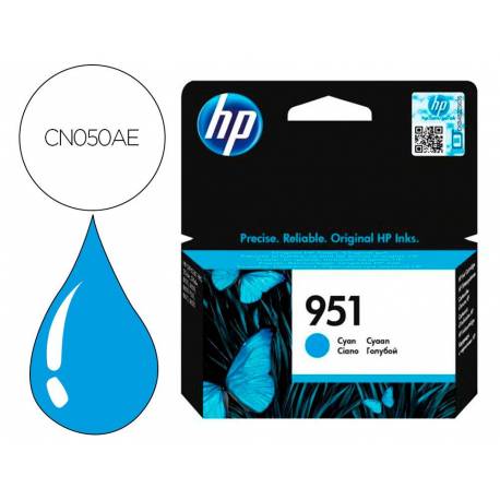 TONER INK-JET HP INYECCION CIAN N 951/APROX. 700 P GINAS/A7F64A/1000 PAGINAS