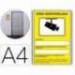 PICTOGRAMA ARCHIVO 2000 CAMARAS DE VIGILANCIA EN GRABACION LAS 24 HORAS PVC COLOR AMARILLO LUMINISCENTE 210X297