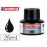 TINTA ROTULADOR EDDING PIZARRA BLANCA BTK-25 COLOR NEGRO FRASCO DE 25 ML