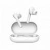 AURICULAR TRUST NIKA INALAMBRICO BLUETOOTH CON ESTUCHE DE CARGA COLOR BLANCO