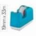 PORTARROLLO SOBREMESA LEITZ COSY PLASTICO PARA CINTAS 33 MT COLOR AZUL