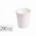 VASO DE CARTON BIODEGRADABLE BLANCO 290 CC PAQUETE DE 50 UNIDADES