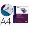 CARPETA LIDERPAPEL CANGURO 2 ANILLAS 25 MM DIN A4 COLOR AZUL POLIPROPILENO