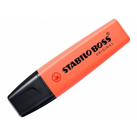 Rotulador fluorescente naranja STABILO BOSS ORIGINAL