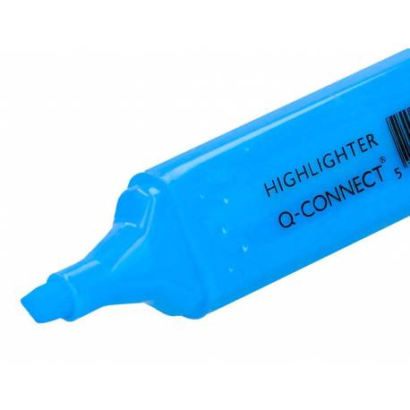 Rotulador fluorescente Q-Connect azul (26008) 