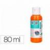 PINTURA ACRILICA LIDERPAPEL BOTE DE 80 ML NARANJA