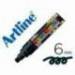 Rotulador Artline Poster Marker EPP-6 Punta Redonda Trazo 6mm Color Negro