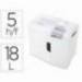 Destructora de Documentos HSM Shredstar X5 Corte en partículas 5 Hojas 18L Nivel seguridad P-4 en Blanco